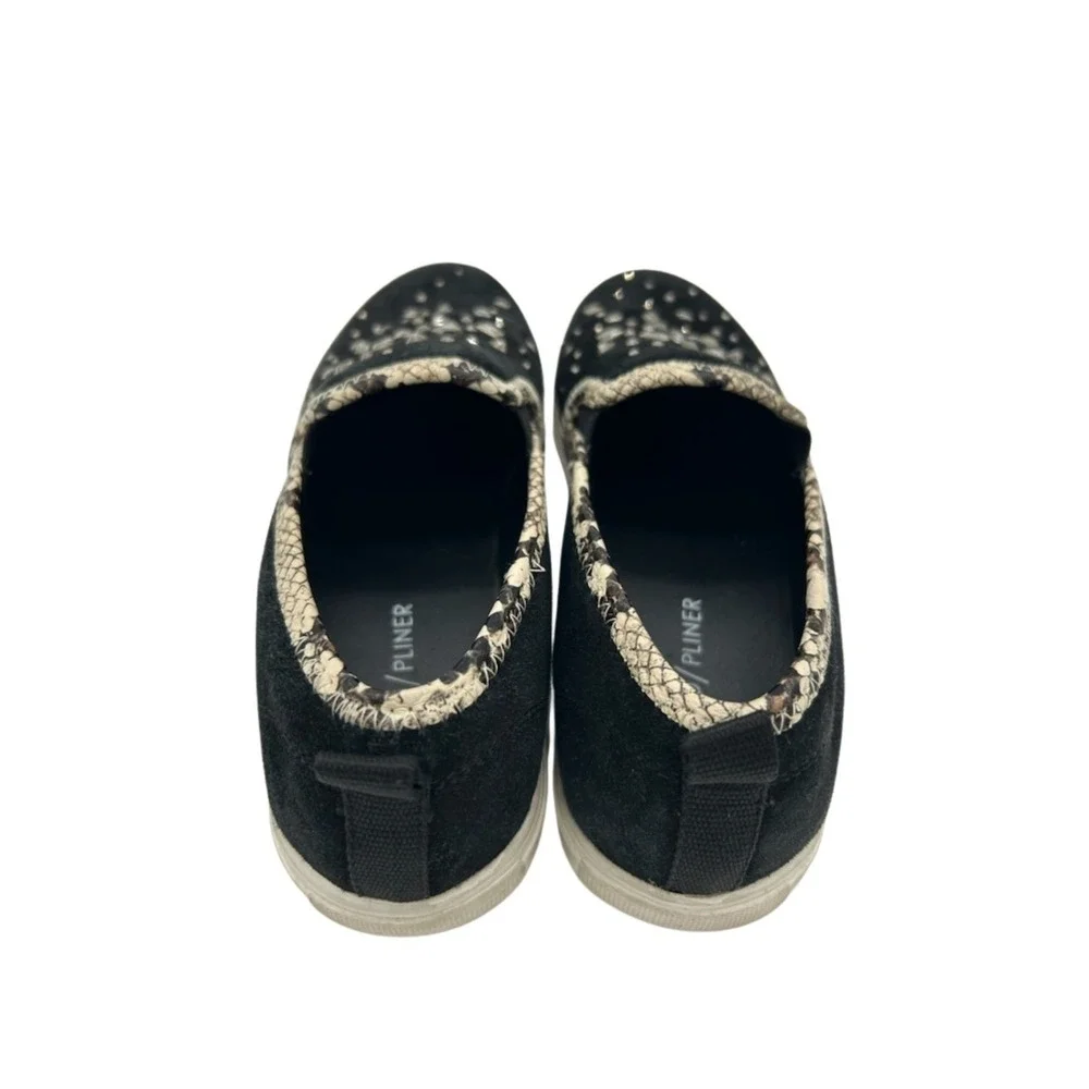 Donald Pliner Sanya-KS Sneakers Shoes Women's Size 6.5 Black Studs Suede Loafers